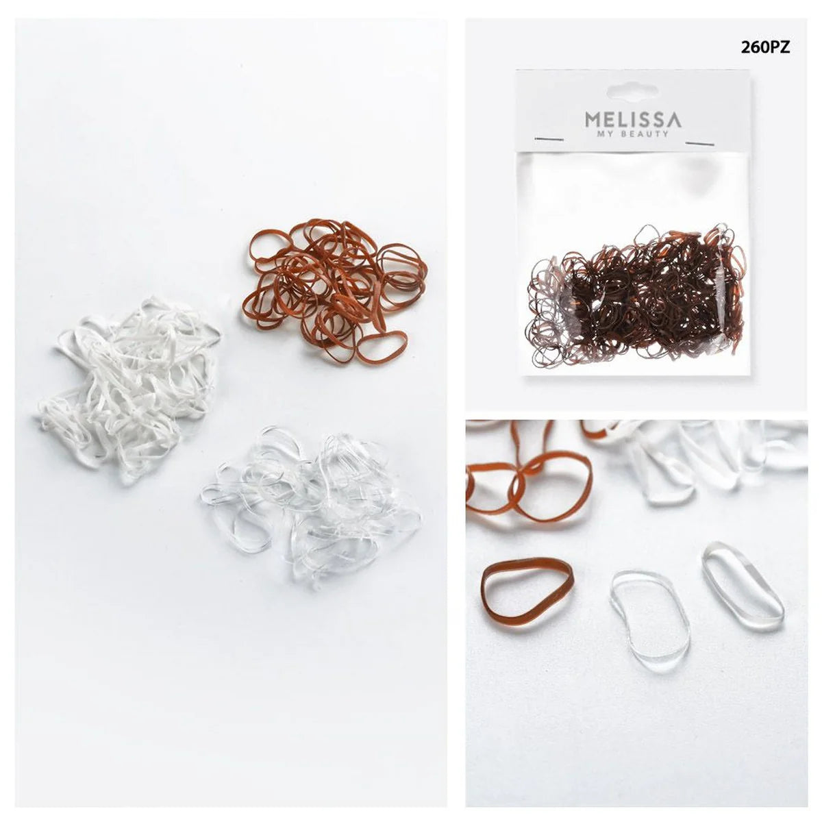 260PZ ELASTICI PER CAPELLI ASS.CONF.