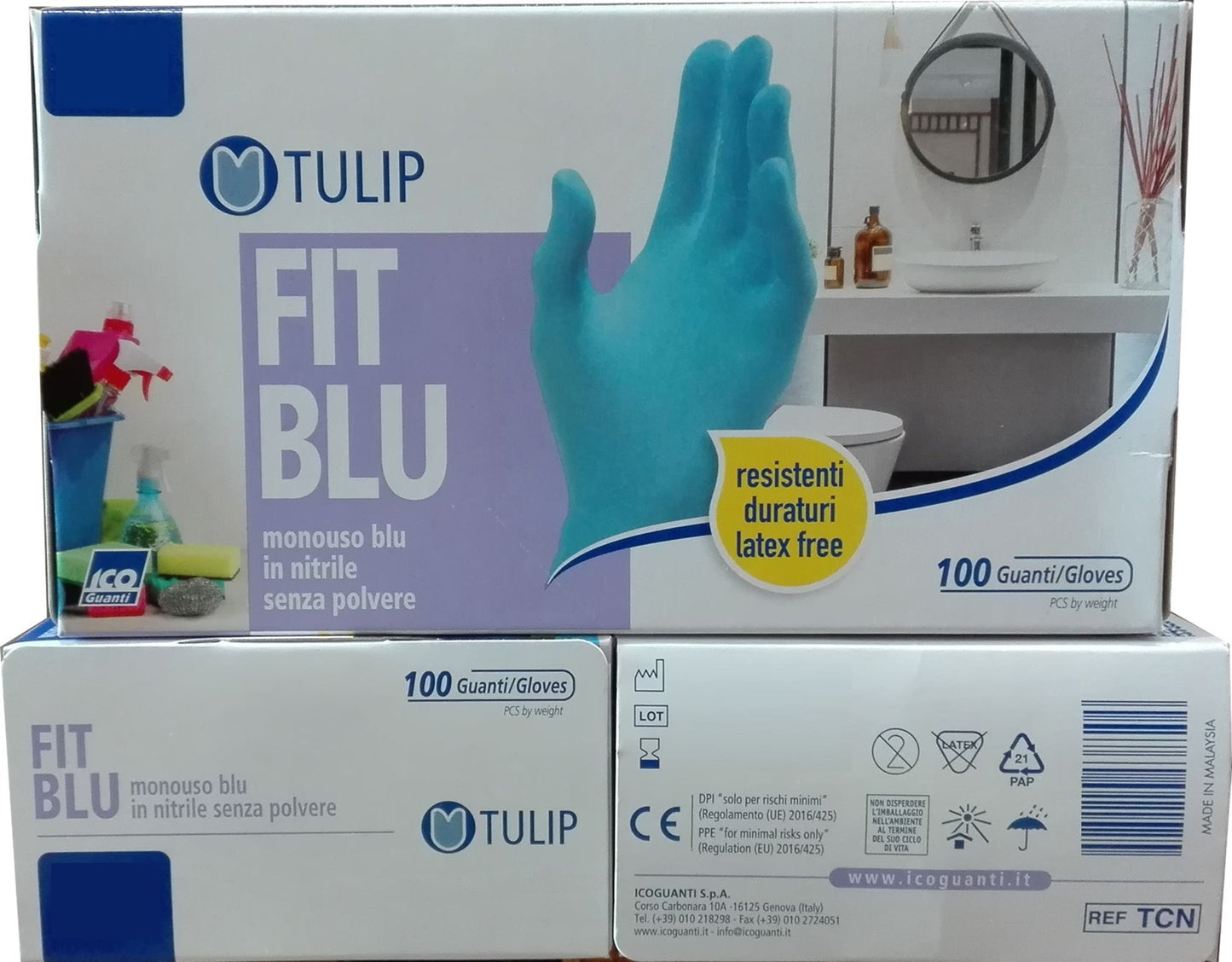 TULIP GUANTI U & G 100PZ NITRIL S