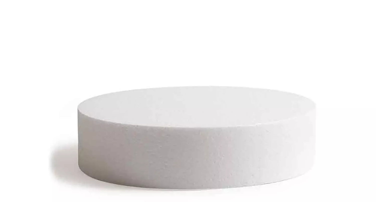 BASE POLISTIROLO TONDO H. 5CM D. 25CM