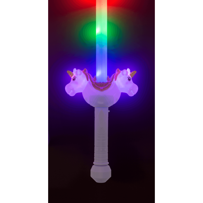 BACCHETTA CON LED UNICORNO CIRCA 67 CM