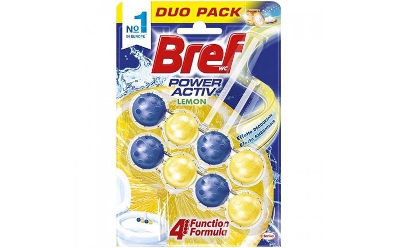 BREF WC POWER ACTIV LEMON GR.50 2X