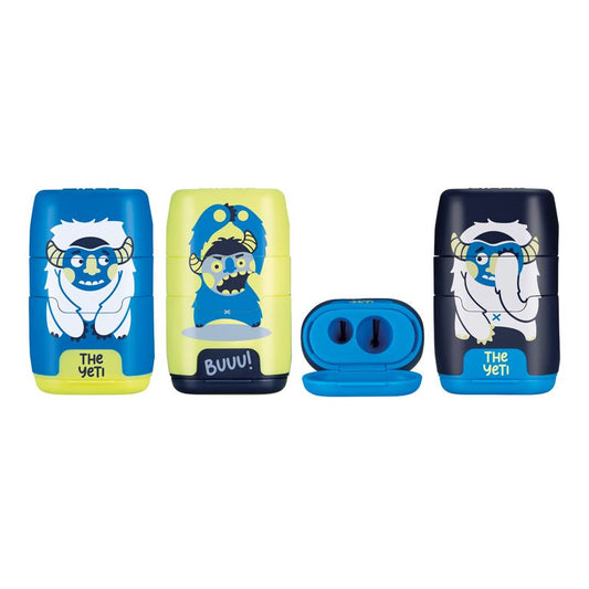 CAJA EXPOSITORA 16 AFILABORRAS COMPACT THE YETI