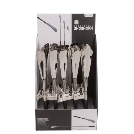 CALZASCARPE ESTENDIBILE IN METALLO CA. 77 CM 25 PZ. PER DI