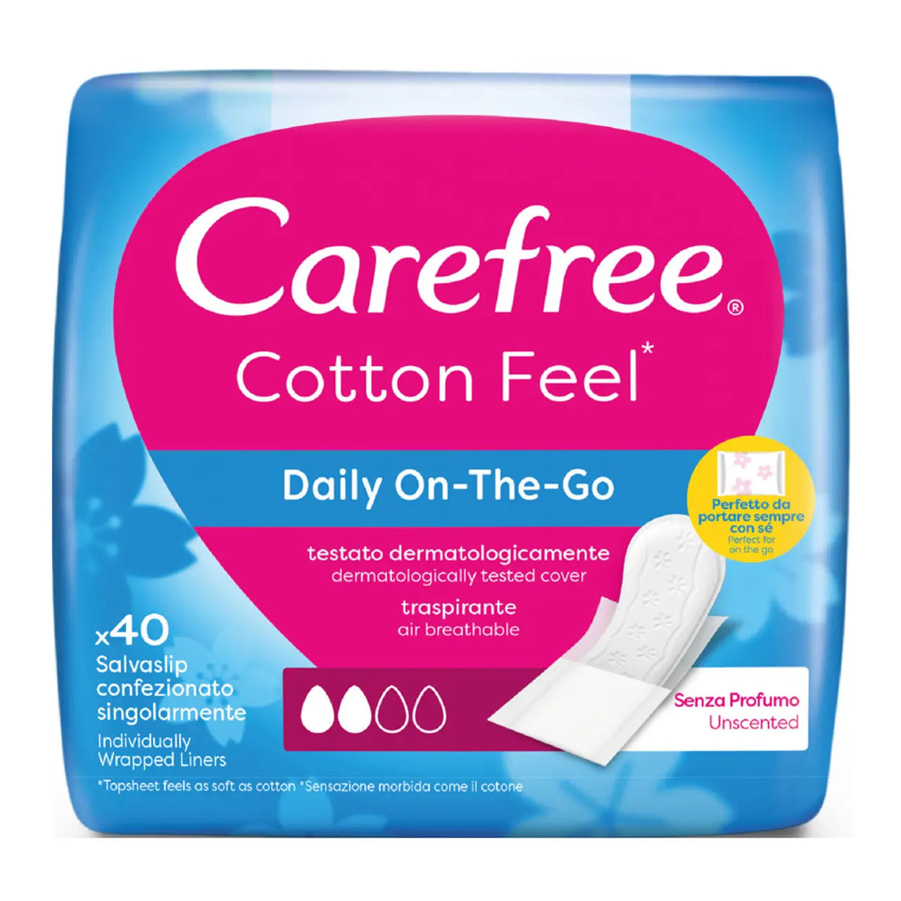 CAREFREE COTTON FEEL SOFTPACK
