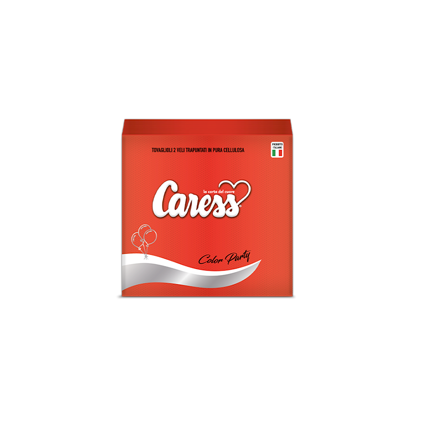 CARESS TOVAGLIOLI 33*33 ROSSO