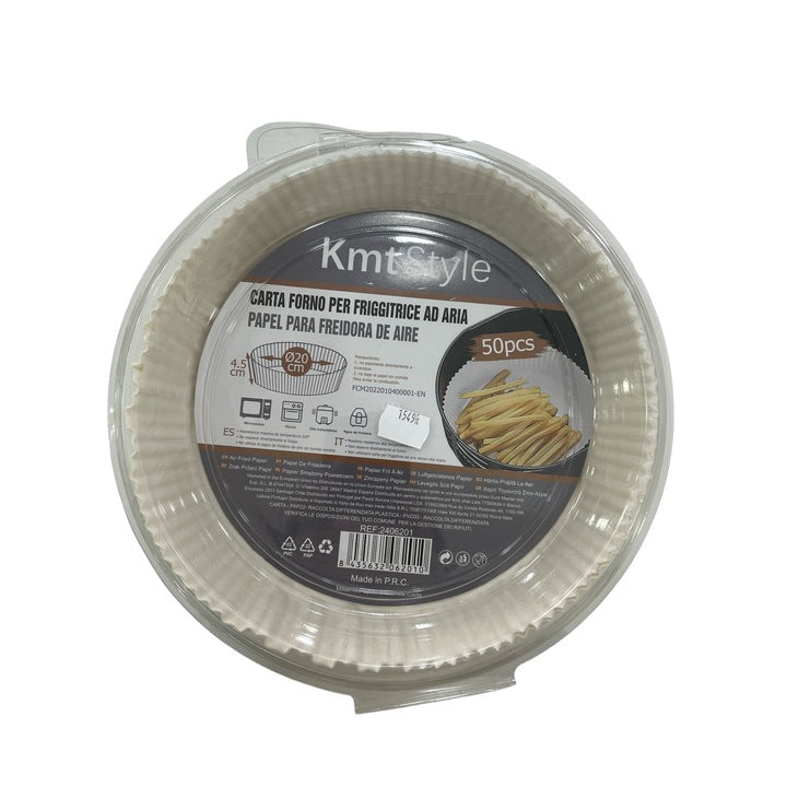 CARTA FORNO PER FRIGGITRICE AD ARIA 50PCS 20*4.5CM