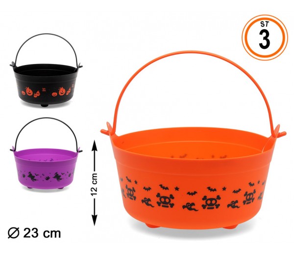 G. CESTA ZUCCA 12 X 23 CM 3 ASS.