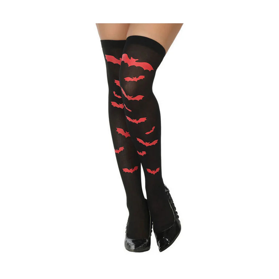 B/CART. COLLANT HALLOWEEN ROSSO