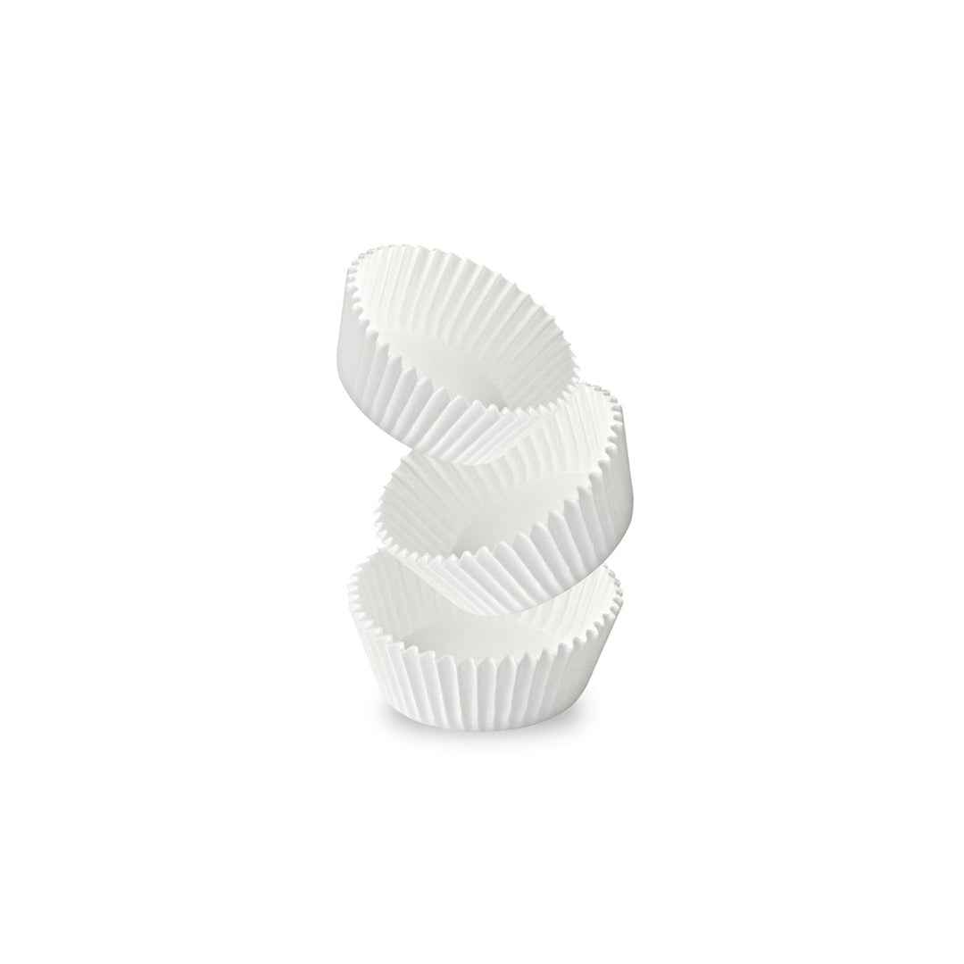 DC CASA PIROTTINO CARTA CUPCAKE 6.3CM 100PZ BIANCO
