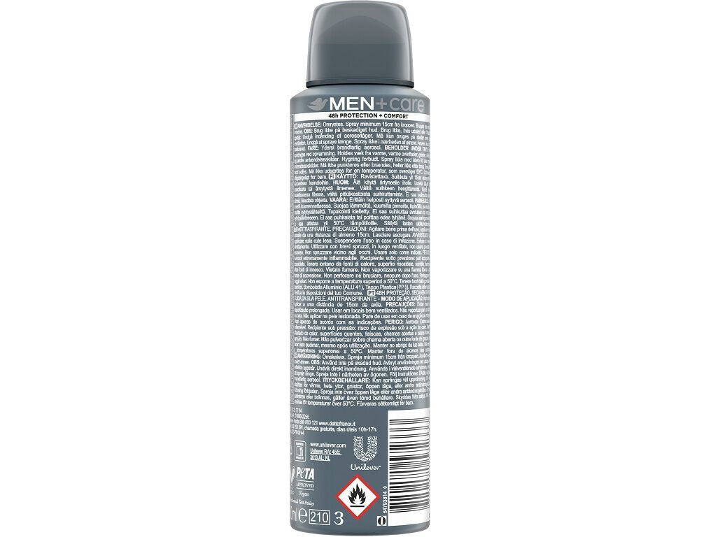 DOVE MEN DEO ENER.48H SPR.M150