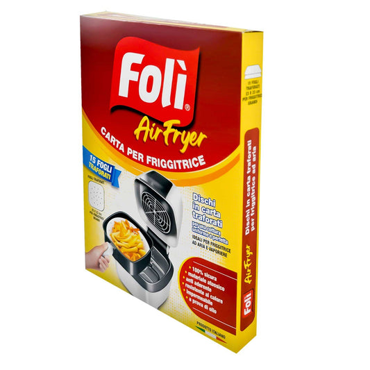 FOLI AIR FRYER FOGLI PER FRIG. ARIA QUADRA 23X23 CM