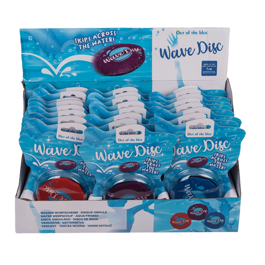 AQUA-FRISBEE CIRCA 7 X 24 CM 3 COLORI ASS. TPR E POLIE