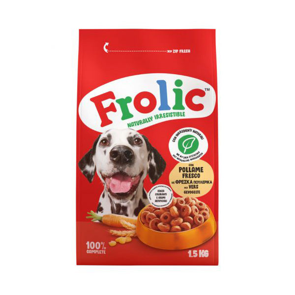 FROLIC DOG 15KG POL/VERD/CEREALI