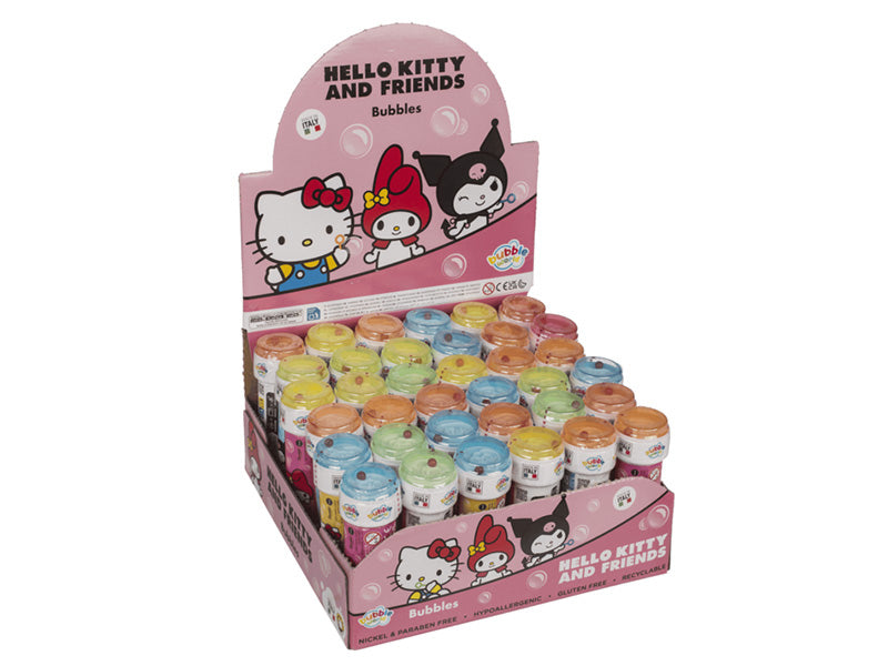 GIOCO DI PAZIENZA CON BOLLE DI SAPONE HELLO KITTY CON CIRCA