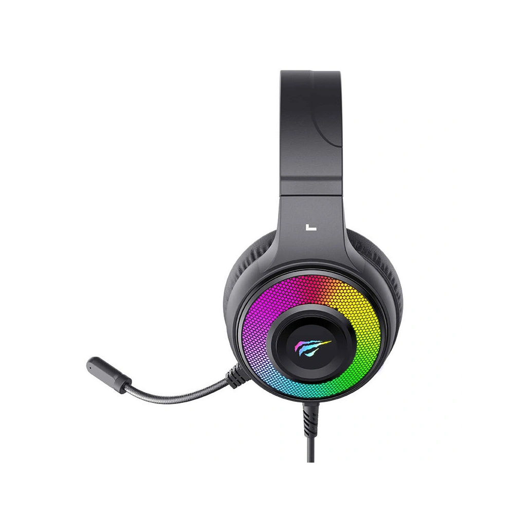 HAVIT CUFFIE GAMING ALTOPARLANTE DA 50MM CON RGB E CONTROLLO