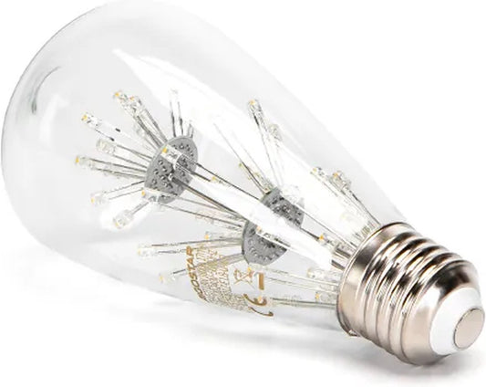 LAMPADINA A FILAMENTO LED STELLATA ST64 E27 1.8W