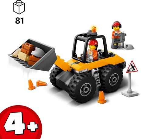 LEGO PALA GOMMATA GIALLA 60450
