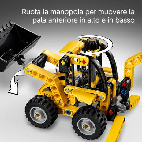 LEGO SCAVATORE A CUCCHIAIA ROVESCIA