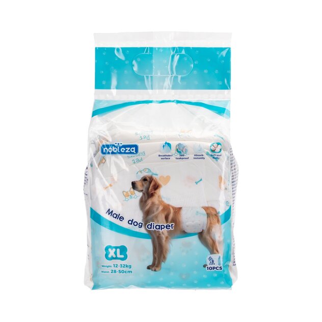 PANNOLINI PER CANI MASCHI 10PZ