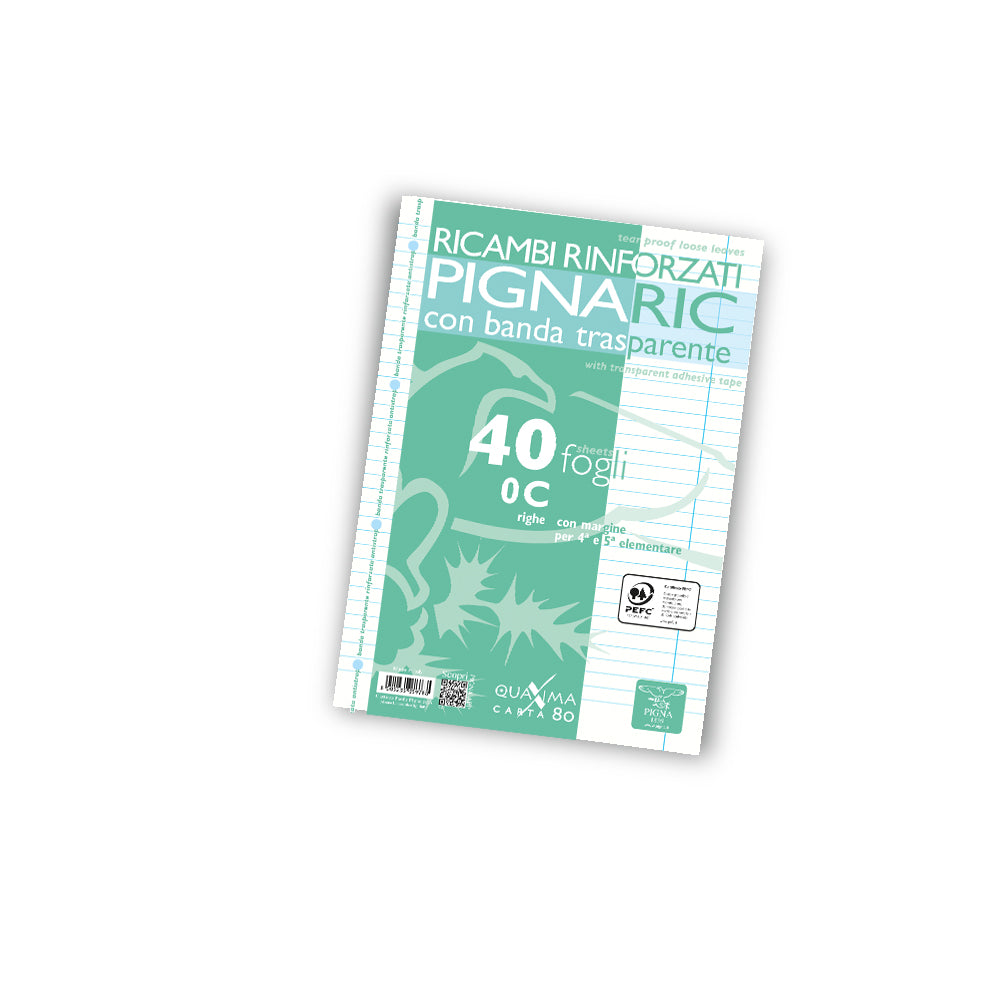 PIGNA RICAMBI RINF. F.TO A4 80G RIG. 0C 40FF