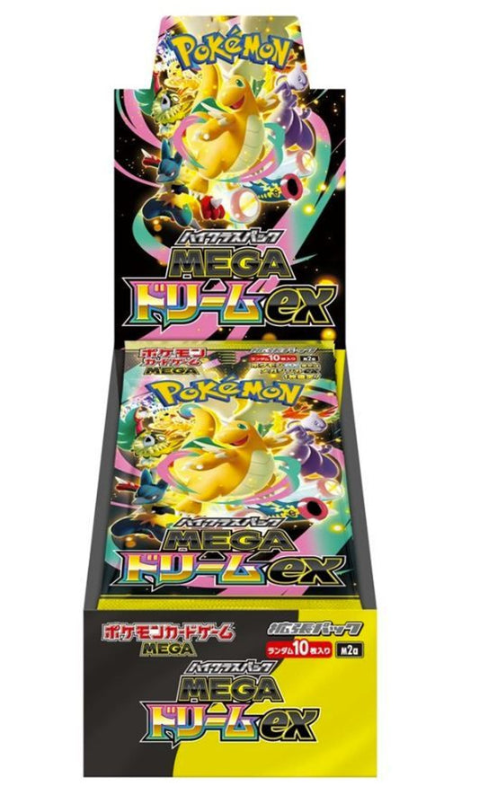 POKEMON MEGA DREAM EX BOX 10/10 JP