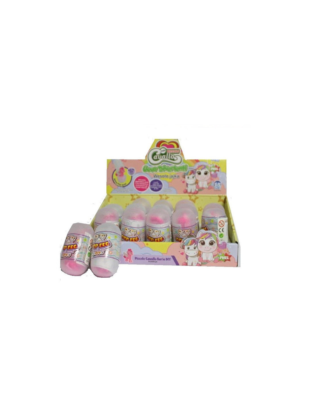 MSYZ00019 (11-12A) PUZZLE ASSEMBLATO UOVO DI PONY 15/F15