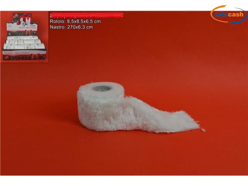 ROTOLO PELLICCIA 63X270CM. BIANCO ART. HJ2016-101-6.3