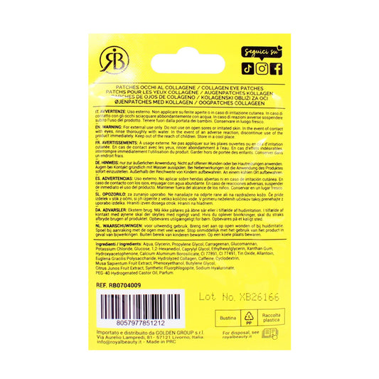 ROYAL B.PATCHES OCCHI NUTRIENTE