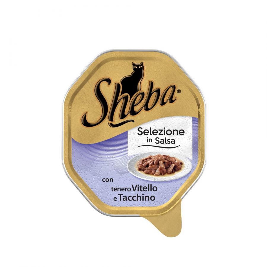 SHEBA SELEZIONE VITELLO E TACCHINO 85G