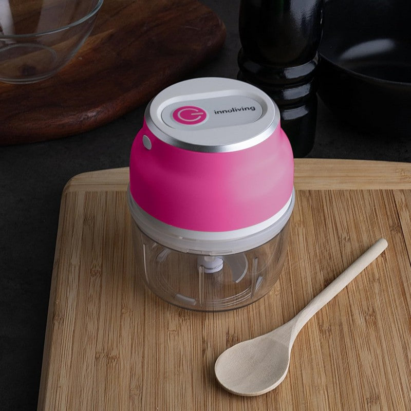 SMINUZZATORE MINI RICARICABILE SENZA FILI FUCSIA