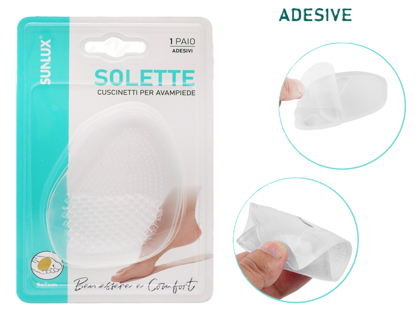 SOLETTE ADV. IN GEL PER AVAMPIEDE 2PC