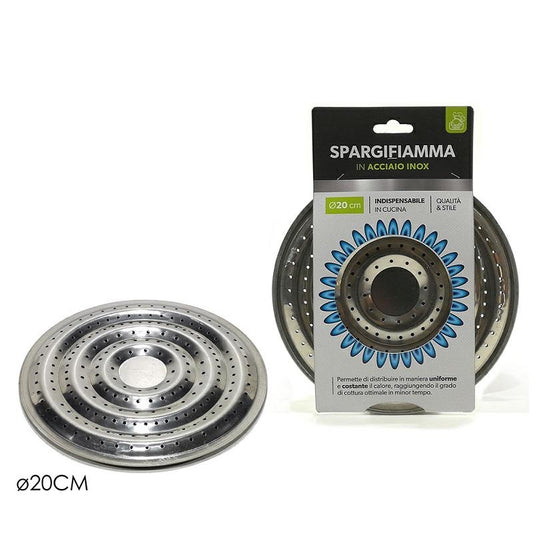 SPARGIFIAMMA IN ACCIAIO D. 20CM