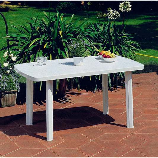 TAVOLO IN PLP 140X90 FARO BIANCO 36PZ