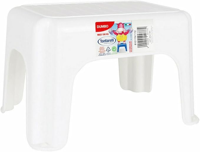 TONTARELLI SGABELLO BABY BIANCO