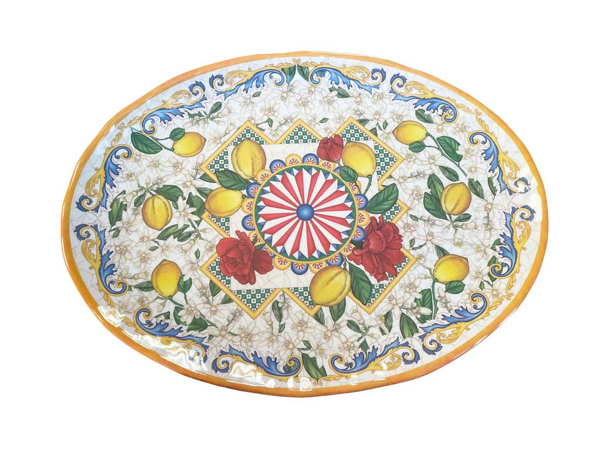 V. OVALE MEL CARRETTO SICIL. 40X30