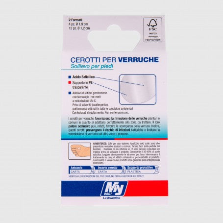 CEROTTI PER VERRUCHE 16 PZ ASS