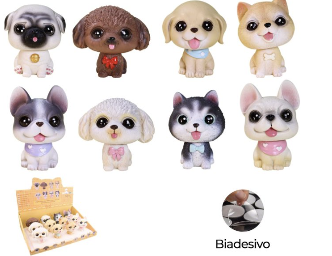 STATUETTA CON TESTA DONDOLANTE-CUCCIOLO