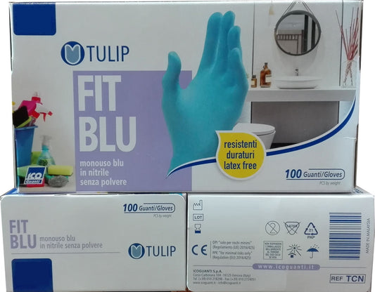 TULIP GUANTI U & G 100PZ NITRIL S