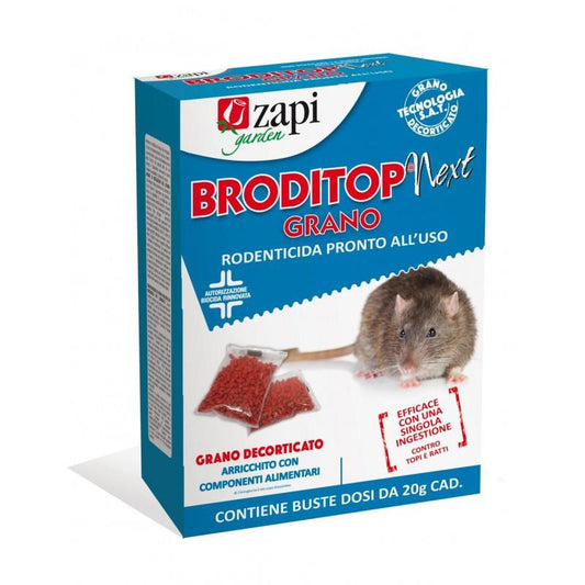 TOPICIDA BRODITOP NEXT GRANO ROSSO- ASTUCCIO GR.150 CON 6 BU