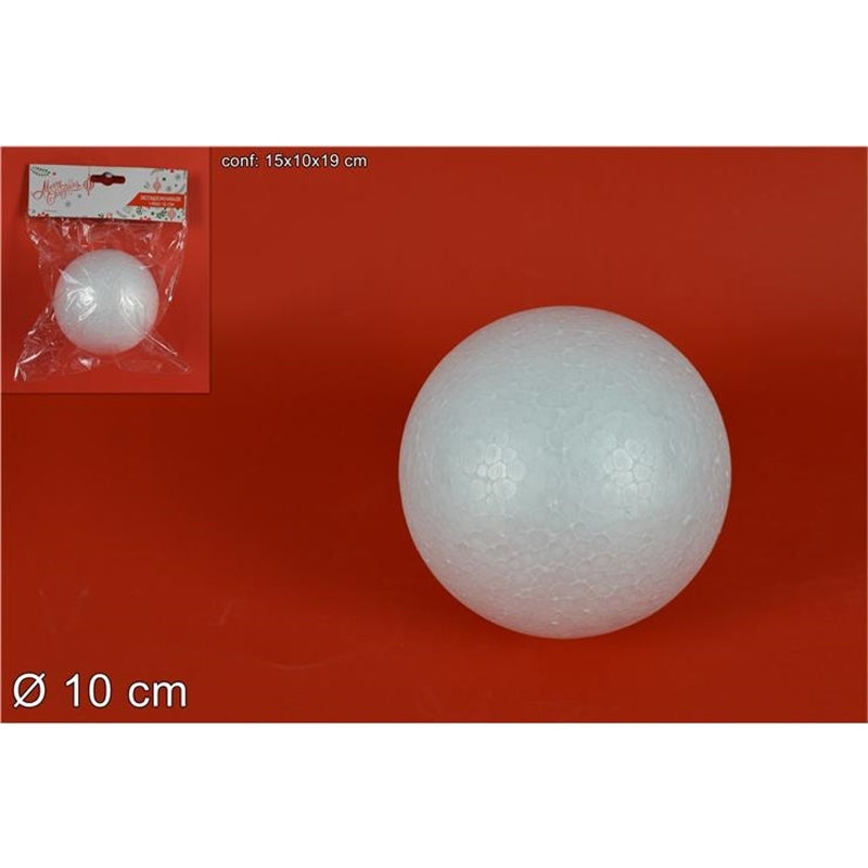 PALLA POLISTIROLO 10CM 1PZ DU1820-10(FB0110)