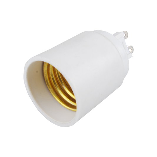 ADATTATORE DA G9 A E27 BIANCO(220-240VAC 50/60HZ)