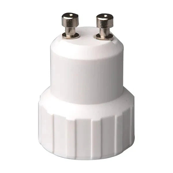 ADATTATORE DA GU10 A E14 BIANCO(220-240VAC 50/60HZ)