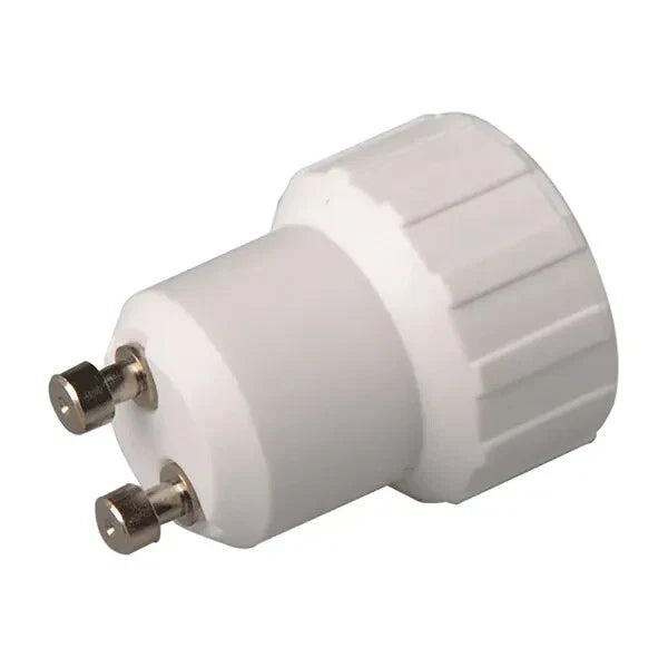 ADATTATORE DA GU10 A E14 BIANCO(220-240VAC 50/60HZ)