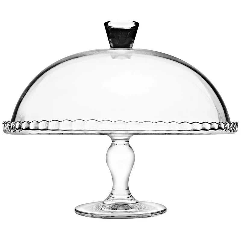 ALZATA C/CAMPANA 32CM TRASPARENTE