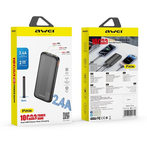 AWEI POWERBANK 10000MAH