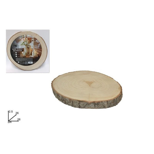BASE TRONCO LEGNO 26CM YQ598-NATURAL(1)  CCEDIL