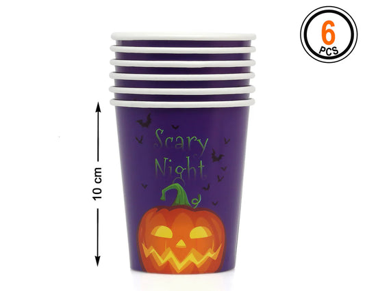 IMB/TERM.  BICCHIERE  HALLOWEEN  6  U