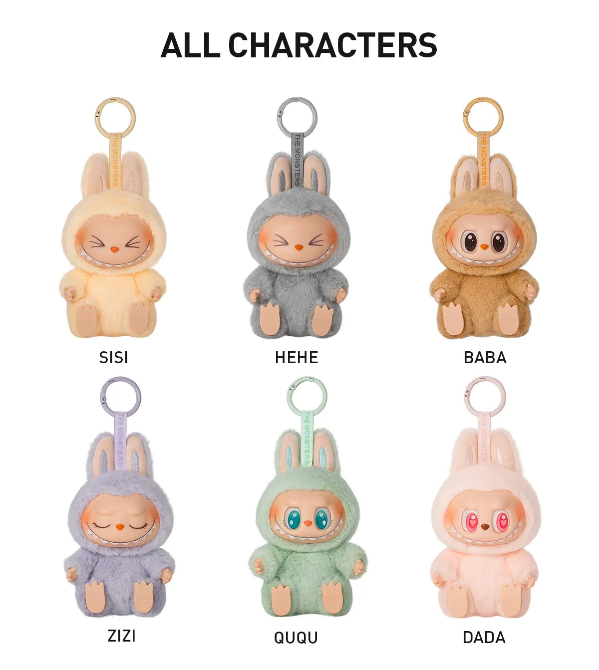 BLIND BOX 6PZ LABUBU HAVE A SEAT