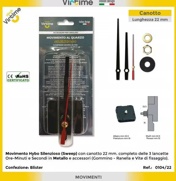 BLIST.MV.HY SWEEP 22.0 ACCES 3 LANCETTE