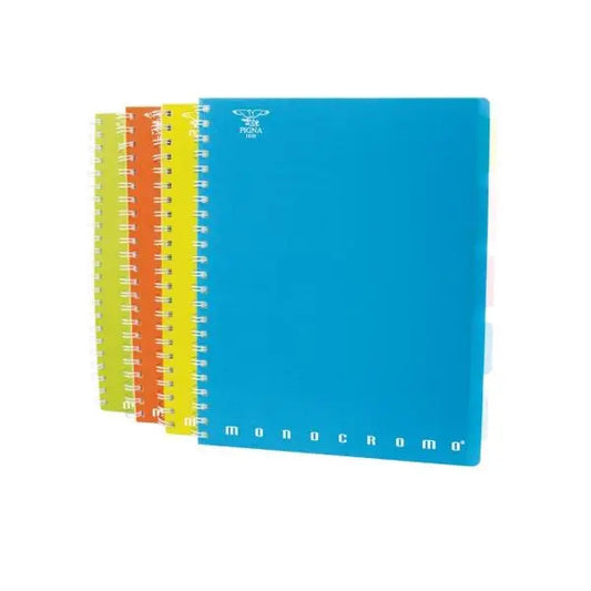 BLOCCO SPIR.MONOCROMO PPL FLUO RIG.1R